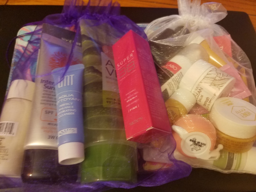 Products for a Month of Korean Skincare